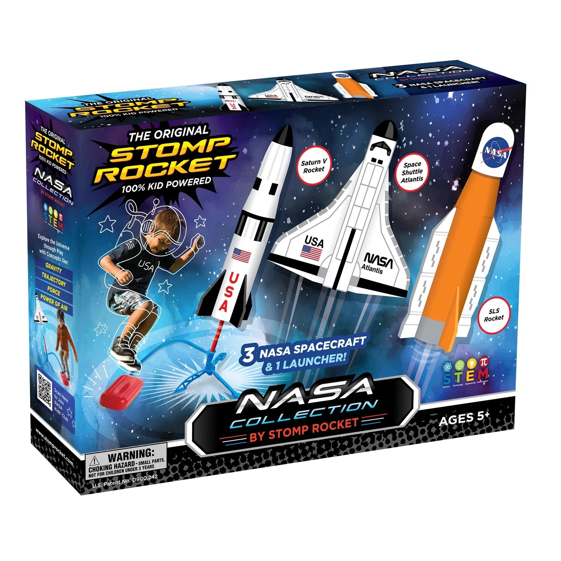 Stomp Rocket® NASA Space Collection-STOMP ROCKET-Little Giant Kidz