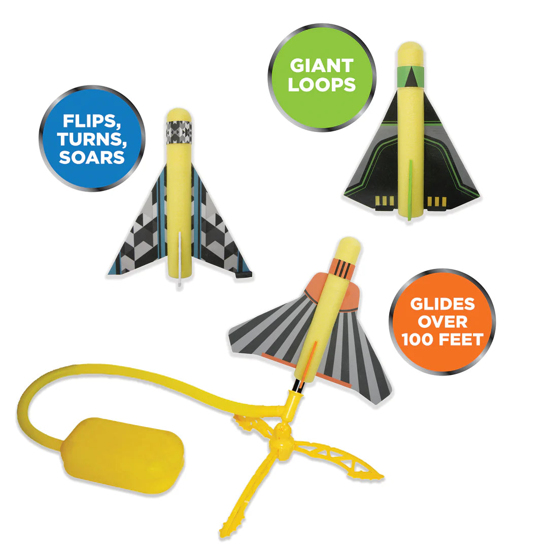 Stomp Rocket® Stunt Planes™-STOMP ROCKET-Little Giant Kidz