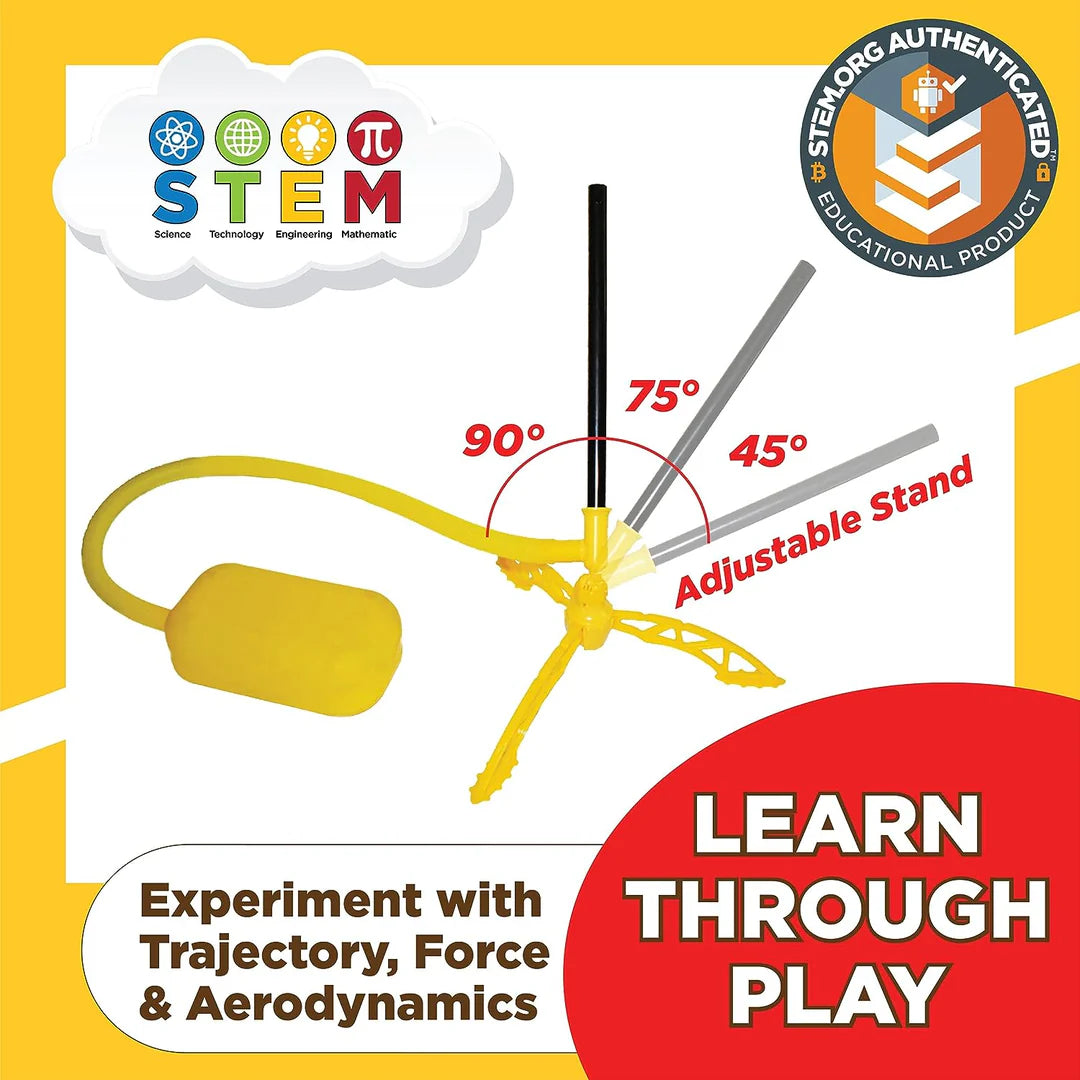 Stomp Rocket® The Original Ultra Rocket Launcher- 6 Rockets!-STOMP ROCKET-Little Giant Kidz