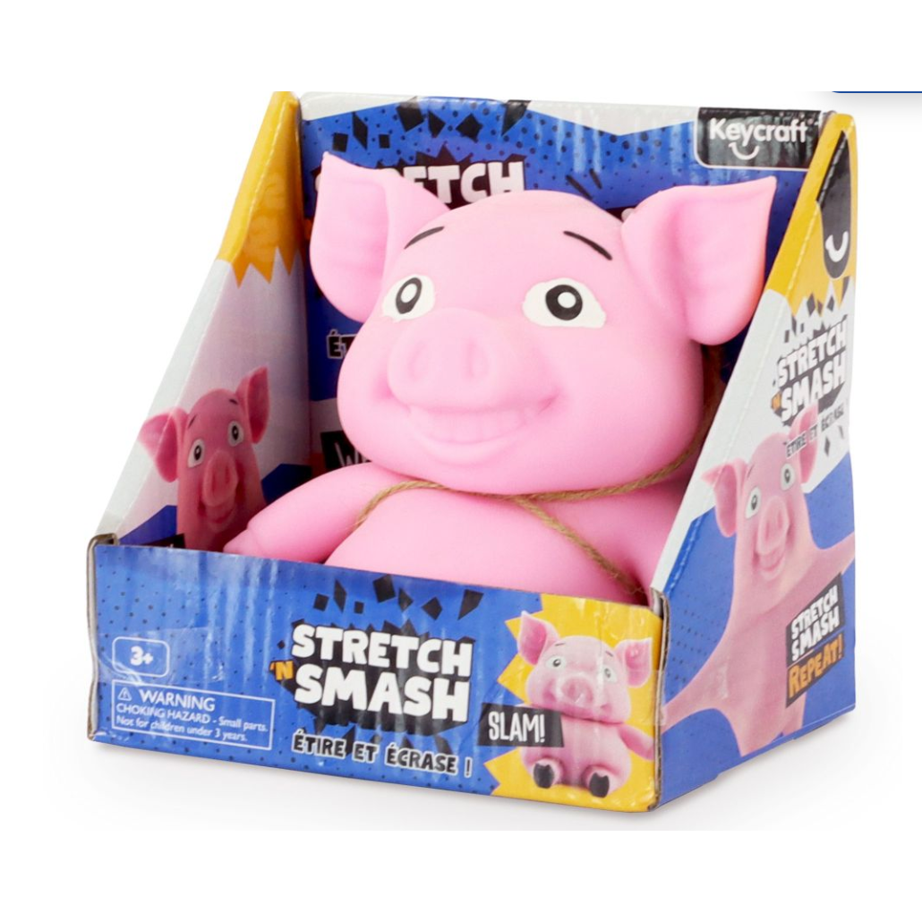 Stretch 'N Smash Pig-Keycraft Global-Little Giant Kidz