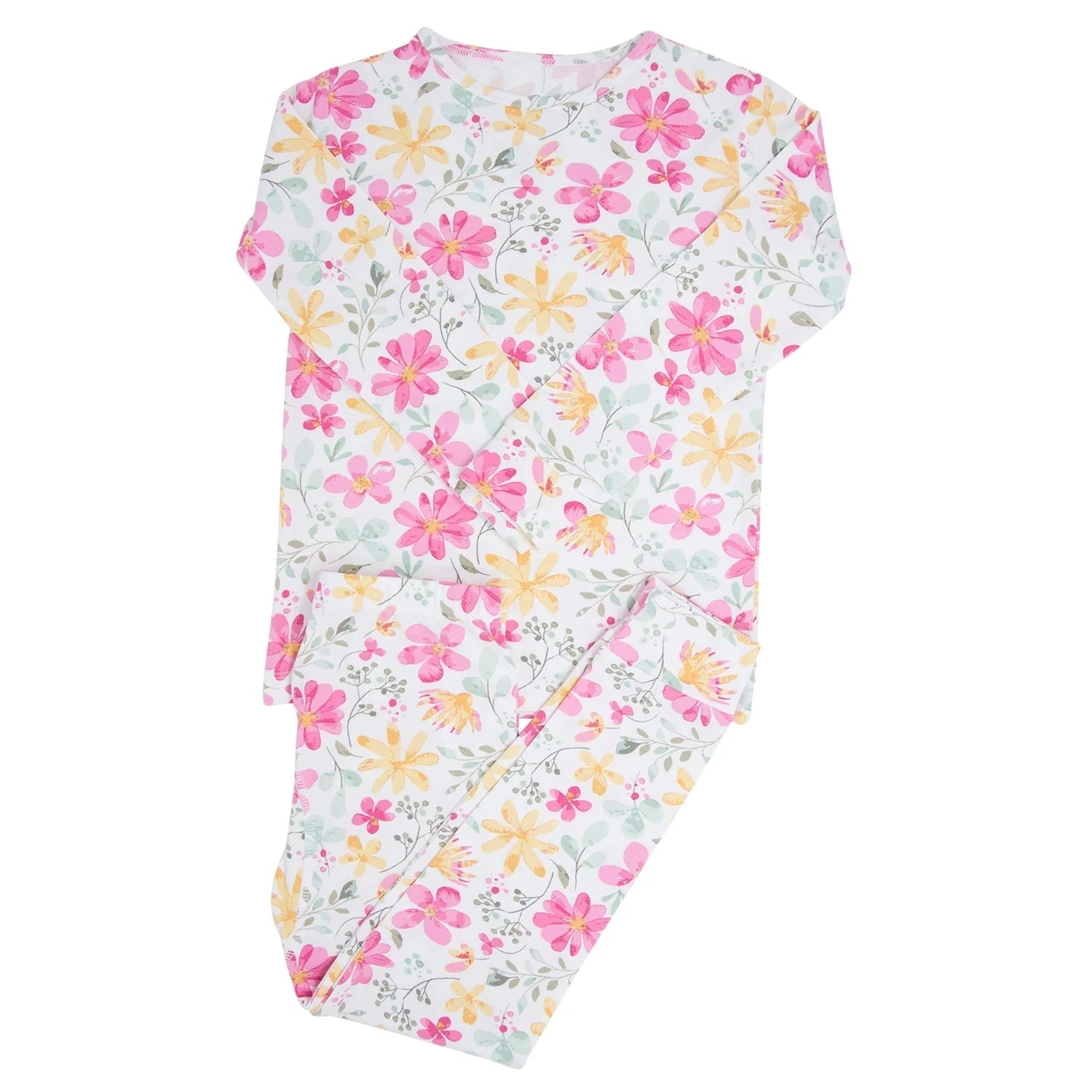 Sweet Bamboo Marin (Floral) Big Kid Pajama-SWEET BAMBOO-Little Giant Kidz