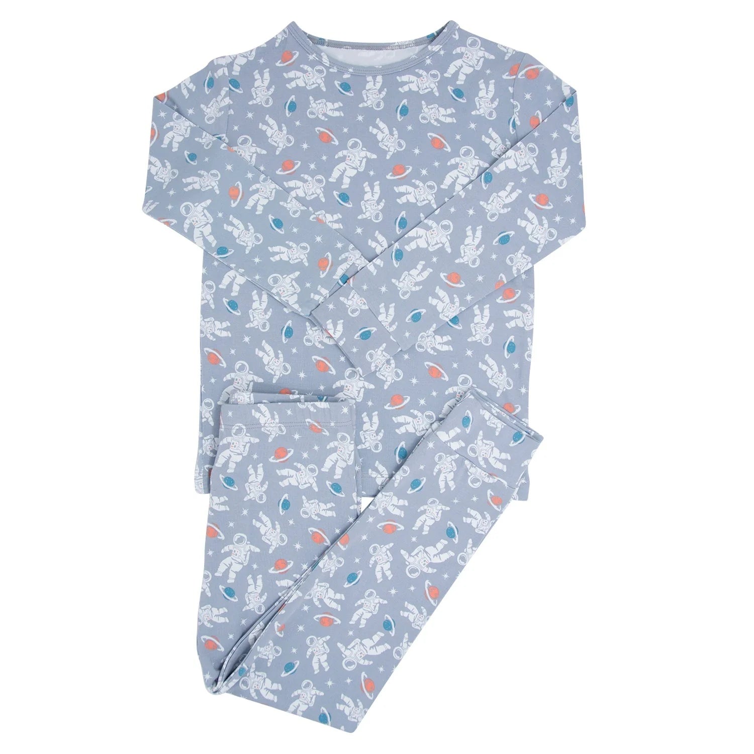 Sweet Bamboo Sam (Space) Big Kid Pajama-SWEET BAMBOO-Little Giant Kidz