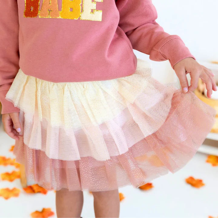 Sweet Wink Boho Blush Petal Tutu-Sweet Wink-Little Giant Kidz