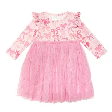 Sweet Wink - Coquette Bow Dress-Sweet Wink-Little Giant Kidz