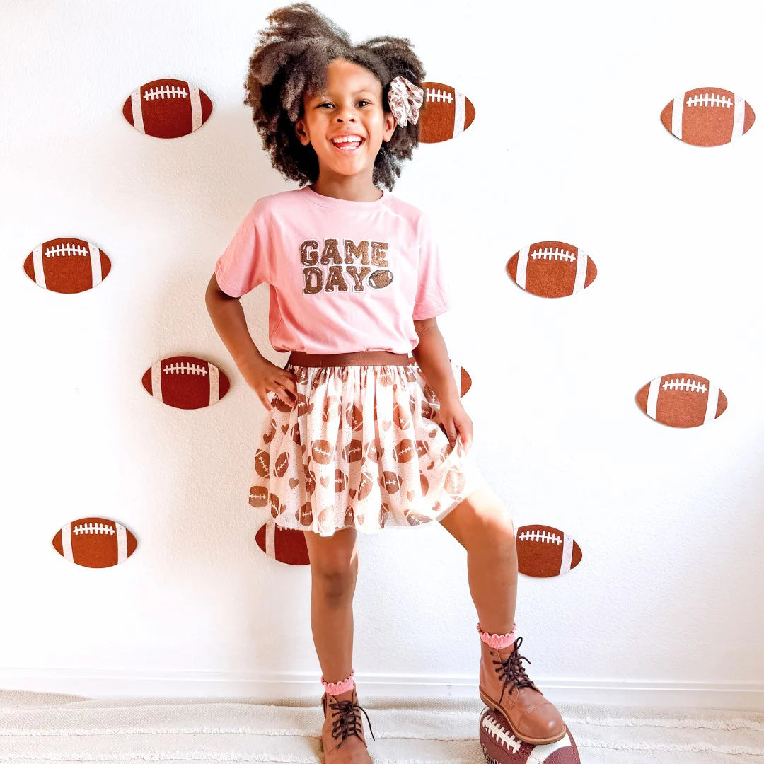 Sweet Wink Football Love Tutu-Sweet Wink-Little Giant Kidz