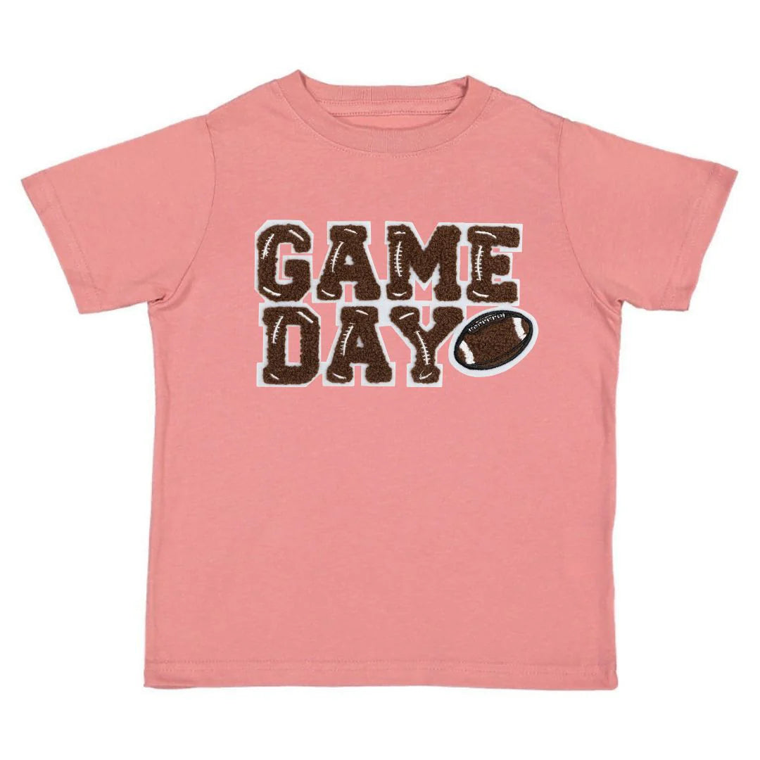 Sweet Wink Game Day Short Sleeve T-Shirt - Dusty Rose-Sweet Wink-Little Giant Kidz