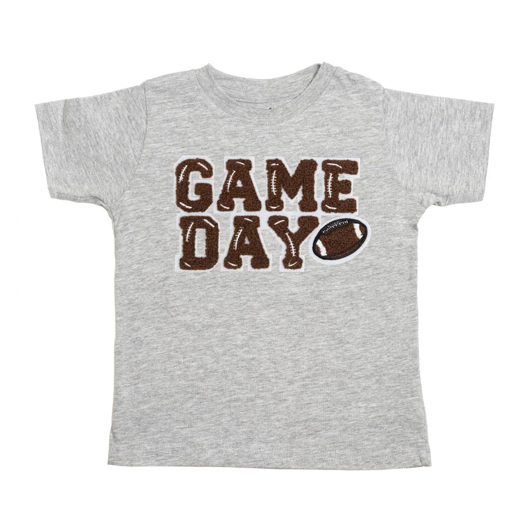 Sweet Wink Game Day Short Sleeve T-Shirt - Gray-Sweet Wink-Little Giant Kidz