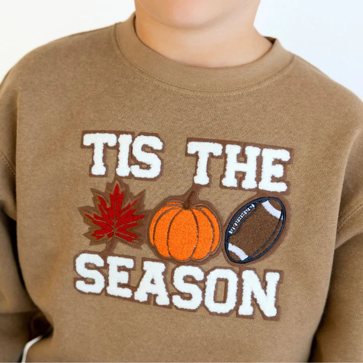 Sweet Wink Tis the Season Pumpkin Patch Sweatshirt - Mocha-Sweet Wink-Little Giant Kidz