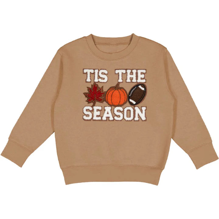 Sweet Wink Tis the Season Pumpkin Patch Sweatshirt - Mocha-Sweet Wink-Little Giant Kidz