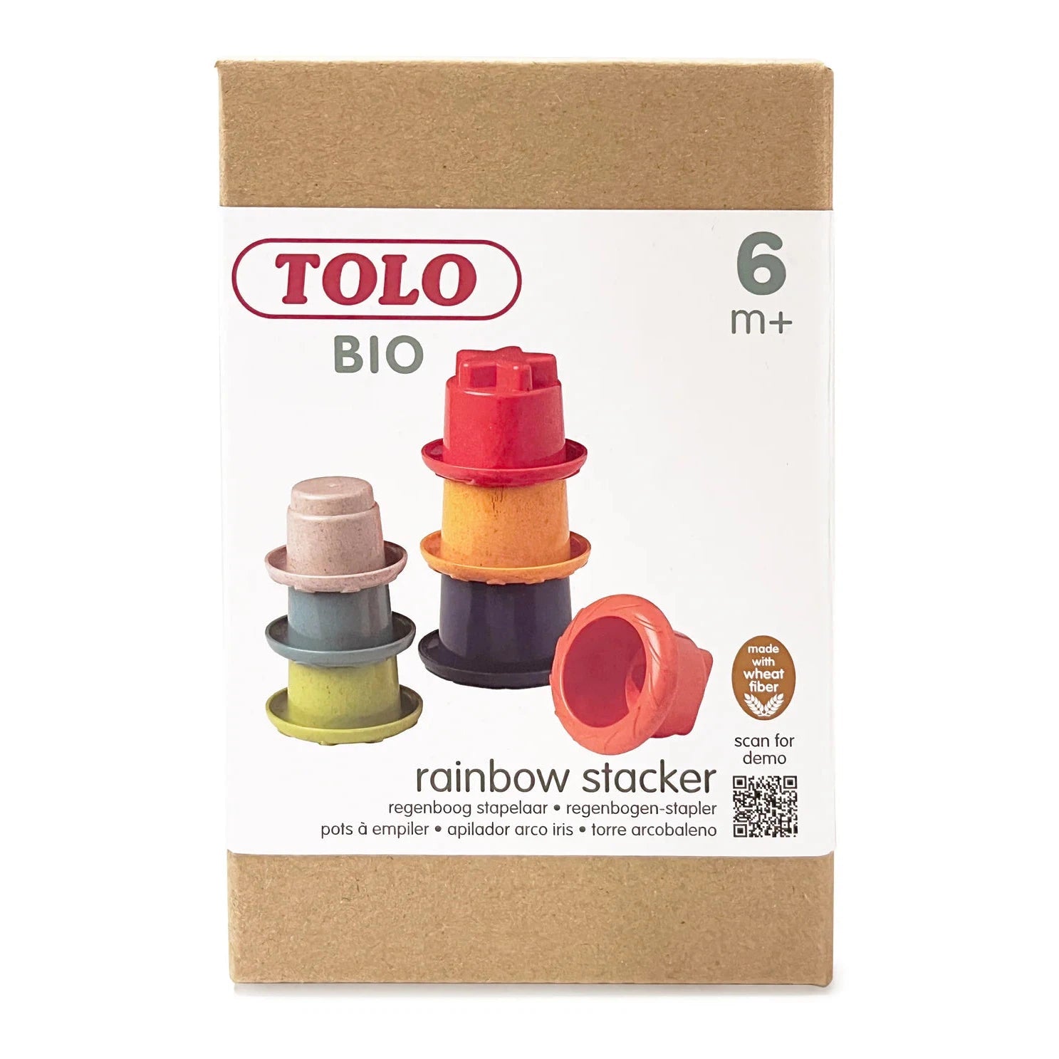 TOLO Rainbow Stackers-Speedy Monkey-Little Giant Kidz