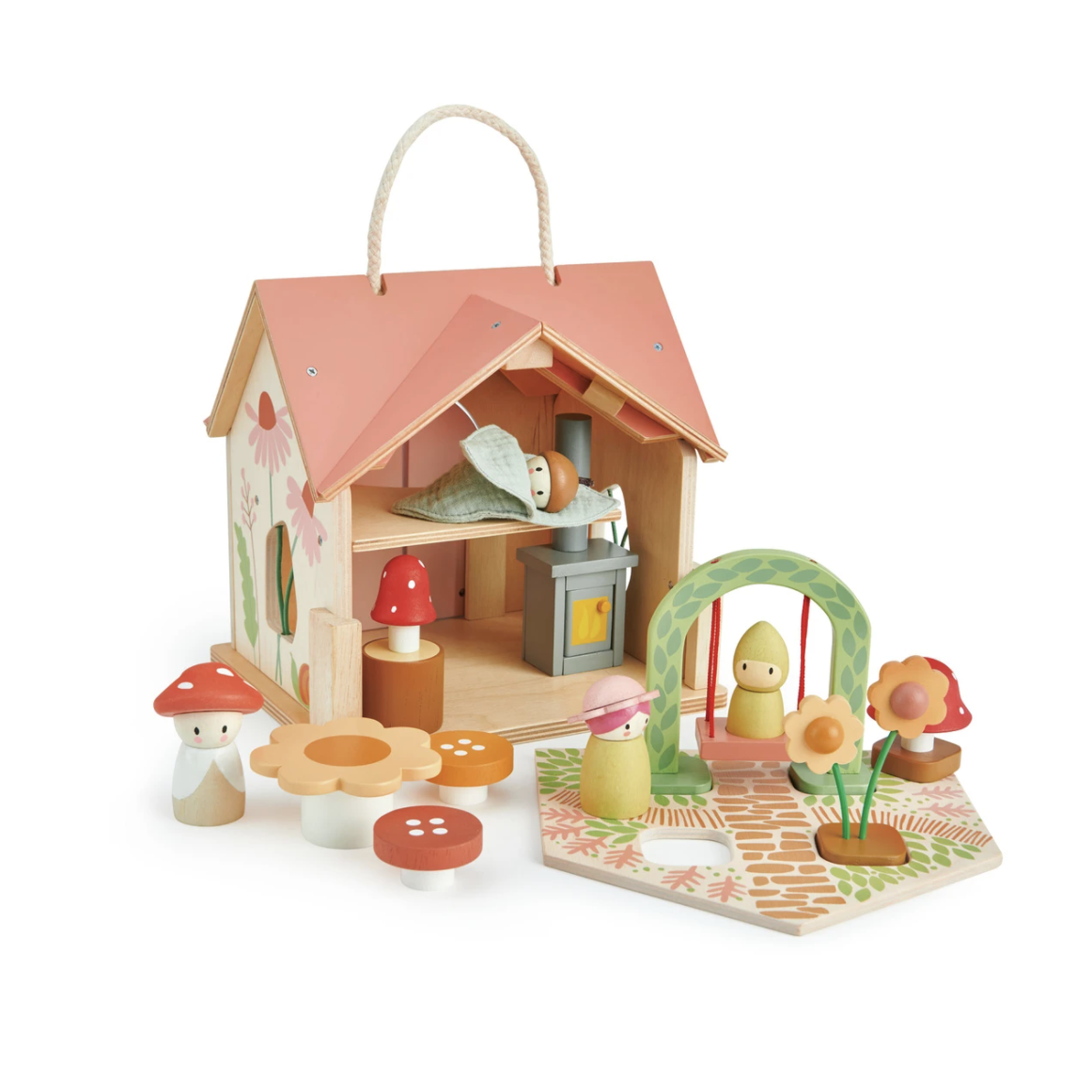 Tender Leaf Toys Rosewood Cottage-TENDER LEAF TOYS-Little Giant Kidz