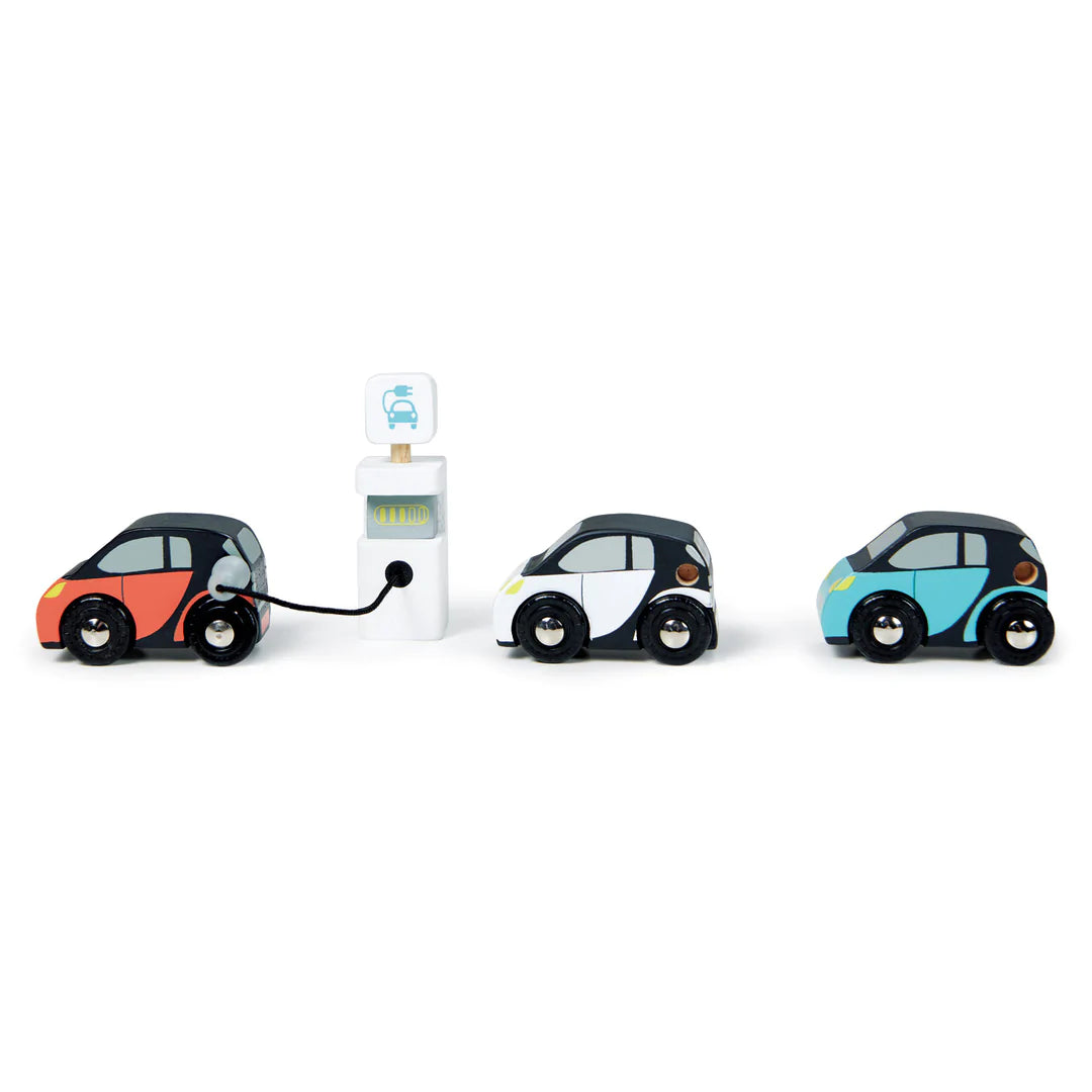 Tender Leaf Toys Smart Car Set-TENDER LEAF TOYS-Little Giant Kidz