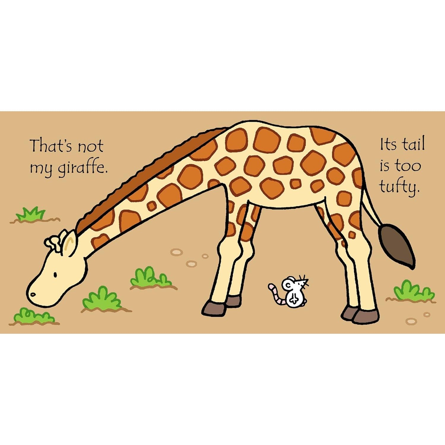 That's Not My Giraffe - Touchy-Feely Book (Board Book)-HARPER COLLINS PUBLISHERS-Little Giant Kidz