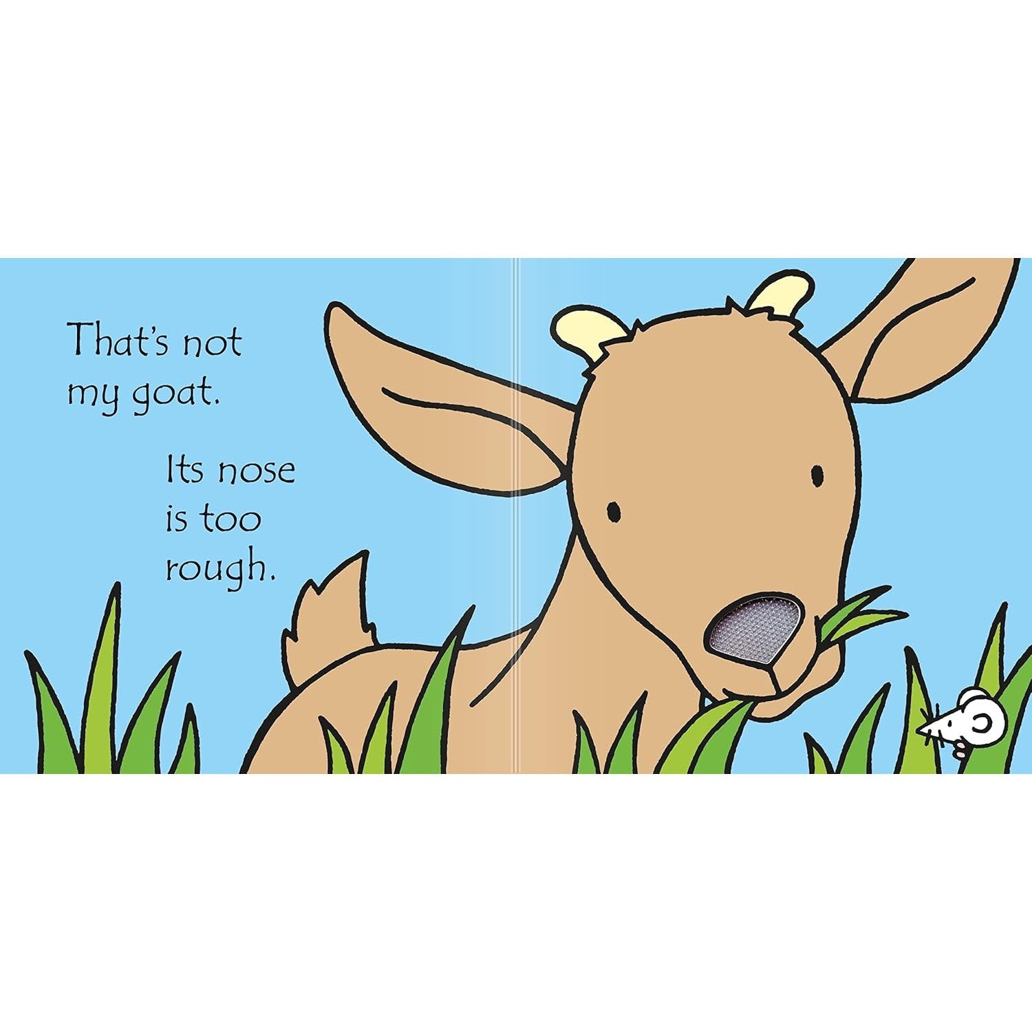 That's Not My Goat - Touchy-Feely Book (Board Book)-HARPER COLLINS PUBLISHERS-Little Giant Kidz