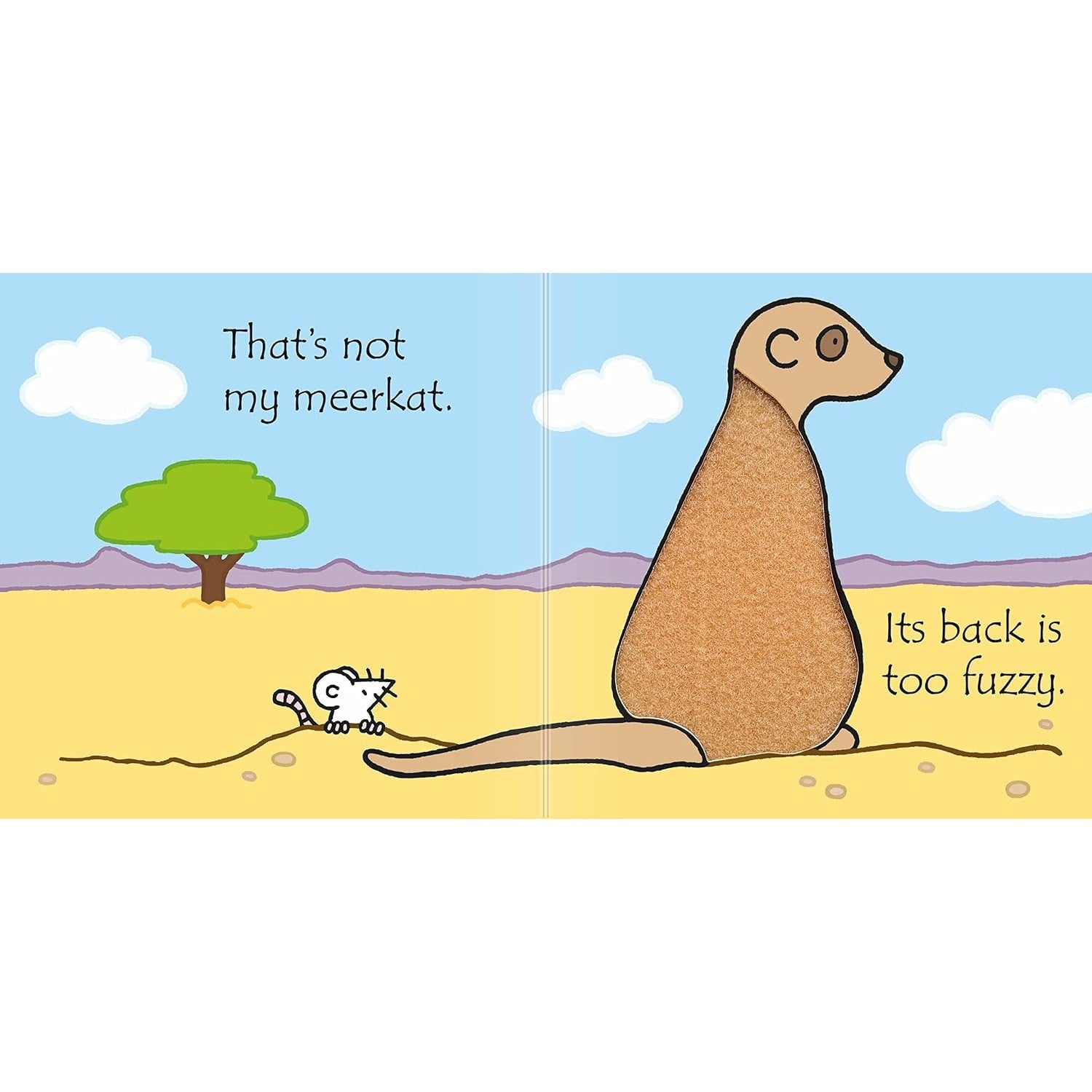 That's Not My Meerkat - Touchy-Feely Book (Board Book)-HARPER COLLINS PUBLISHERS-Little Giant Kidz