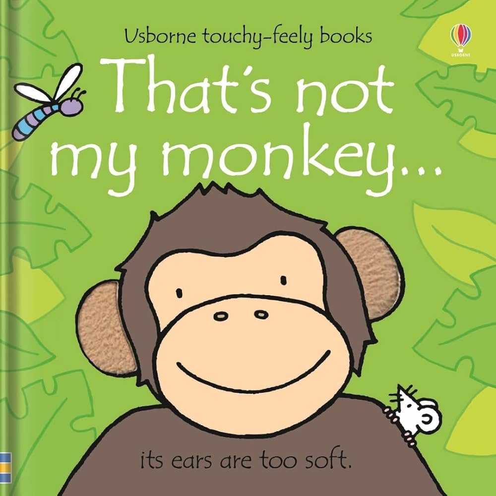 That's Not My Monkey - Touchy-Feely Book (Board Book)-HARPER COLLINS PUBLISHERS-Little Giant Kidz