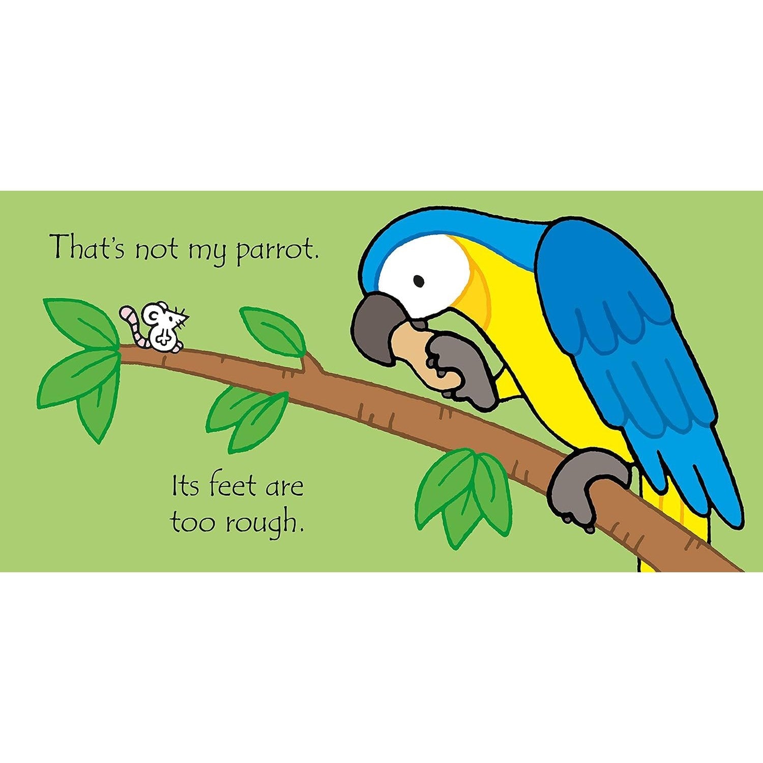 That's Not My Parrot - Touchy-Feely Book (Board Book)-HARPER COLLINS PUBLISHERS-Little Giant Kidz