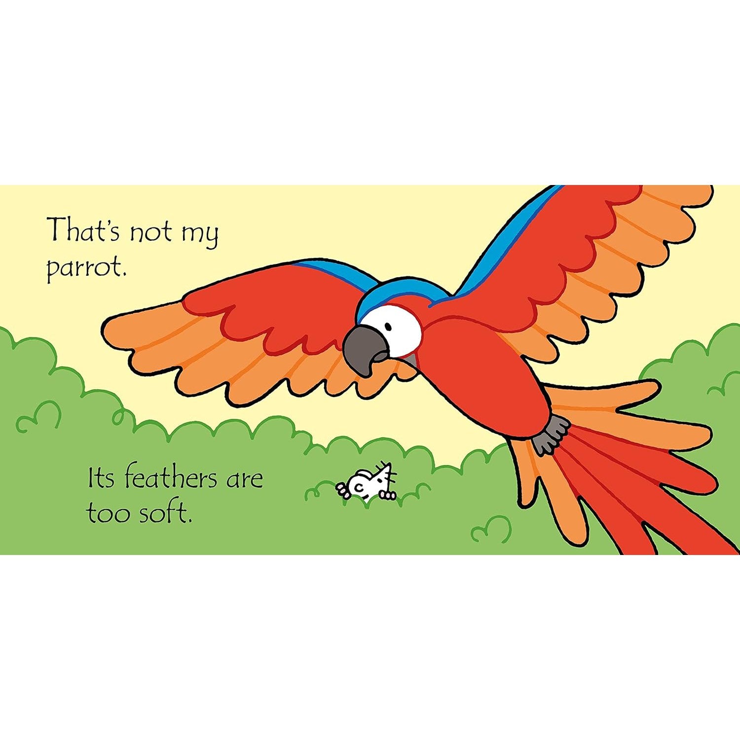 That's Not My Parrot - Touchy-Feely Book (Board Book)-HARPER COLLINS PUBLISHERS-Little Giant Kidz