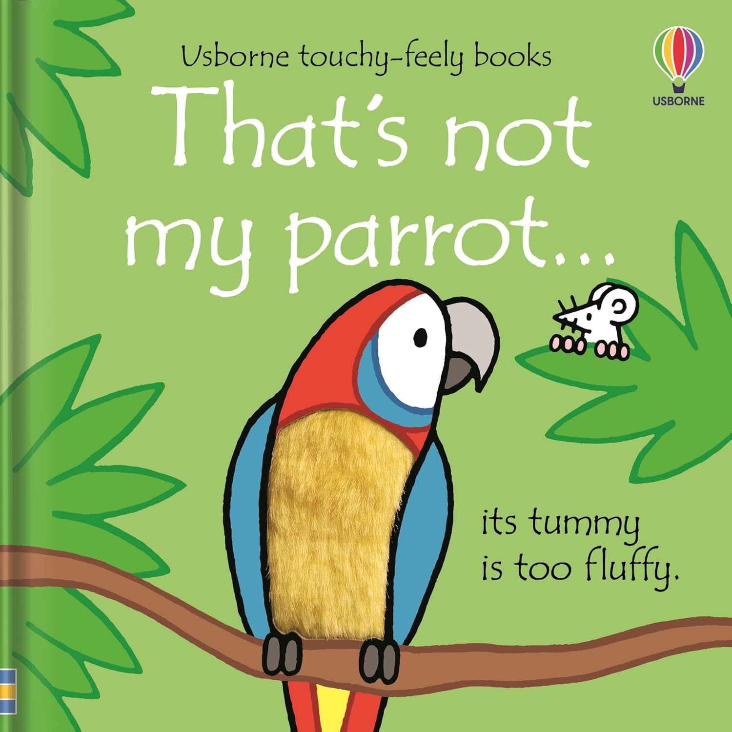 That's Not My Parrot - Touchy-Feely Book (Board Book)-HARPER COLLINS PUBLISHERS-Little Giant Kidz