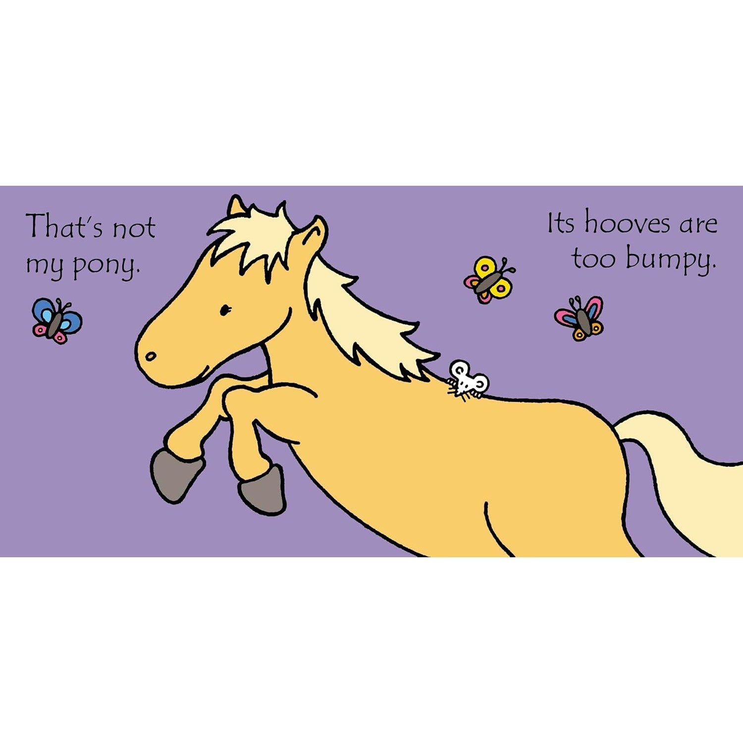 That's Not My Pony - Touchy-Feely Book (Board Book)-HARPER COLLINS PUBLISHERS-Little Giant Kidz