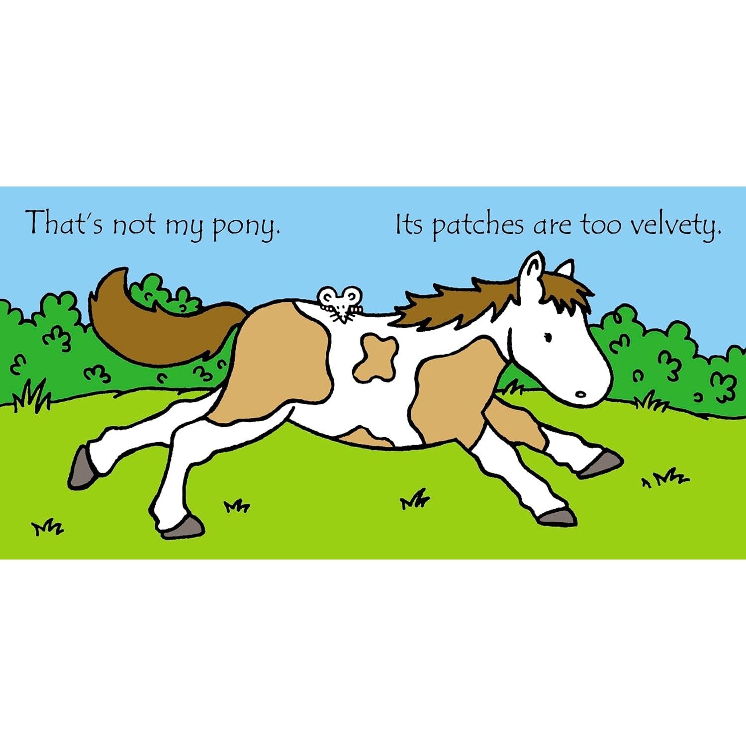 That's Not My Pony - Touchy-Feely Book (Board Book)-HARPER COLLINS PUBLISHERS-Little Giant Kidz