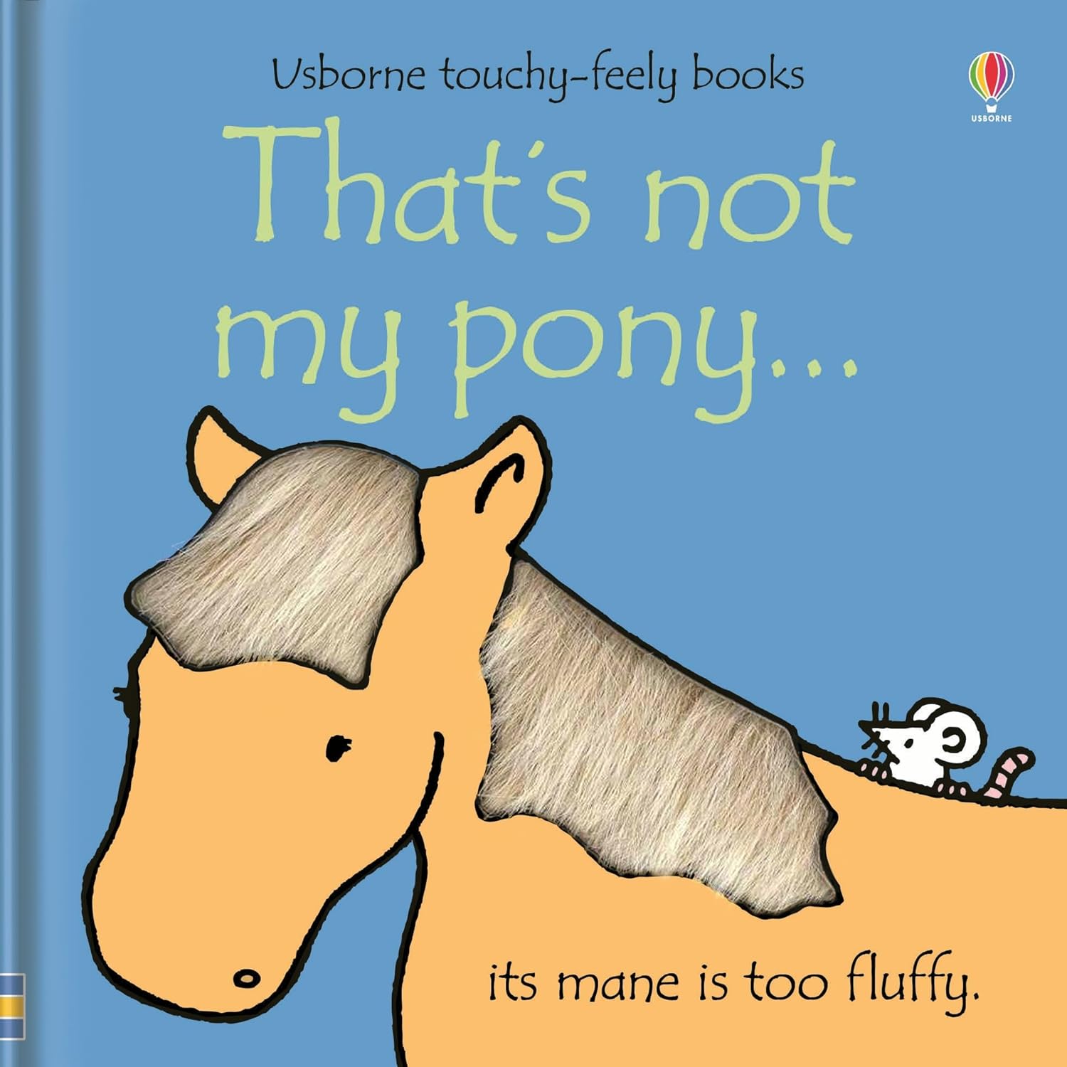 That's Not My Pony - Touchy-Feely Book (Board Book)-HARPER COLLINS PUBLISHERS-Little Giant Kidz