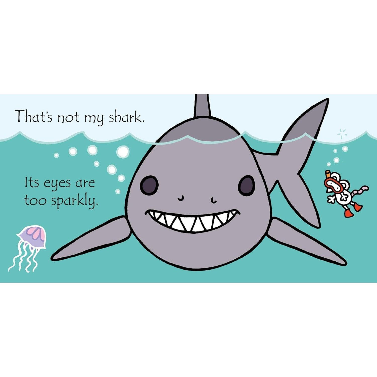 That's Not My Shark - Touchy-Feely Book (Board Book)-HARPER COLLINS PUBLISHERS-Little Giant Kidz