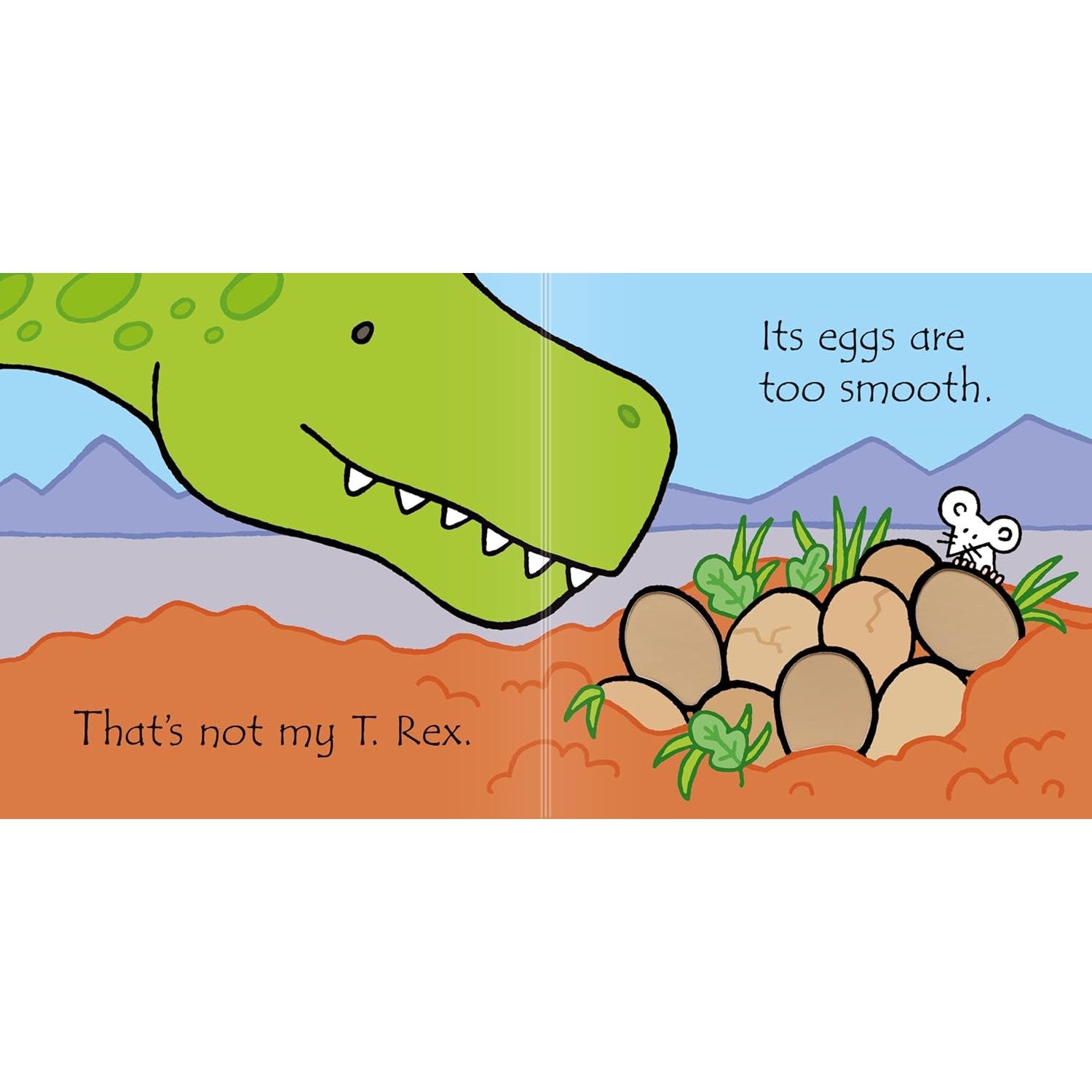 That's Not My T. Rex. - Touchy-Feely Book (Board Book)-HARPER COLLINS PUBLISHERS-Little Giant Kidz