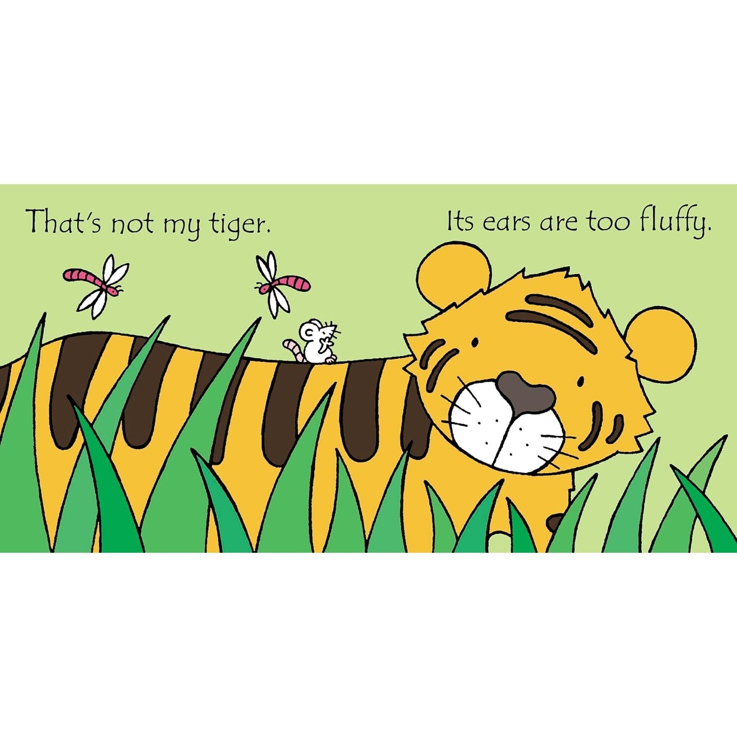 That's Not My Tiger - Touchy-Feely Book (Board Book)-HARPER COLLINS PUBLISHERS-Little Giant Kidz