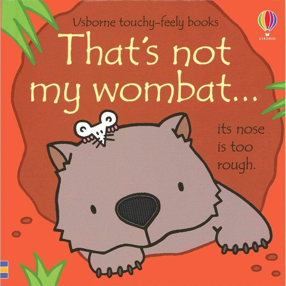 That's Not My Wombat - Touchy-Feely Book (Board Book)-HARPER COLLINS PUBLISHERS-Little Giant Kidz