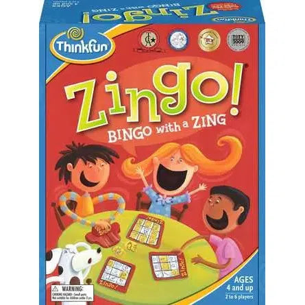 Thinkfun Game Zingo! Bingo with a Zing-RAVENSBURGER-Little Giant Kidz