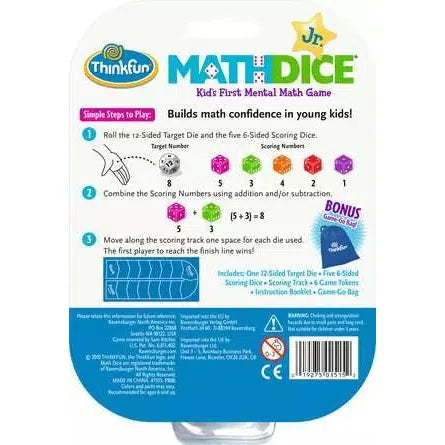 Thinkfun Math Dice-RAVENSBURGER-Little Giant Kidz