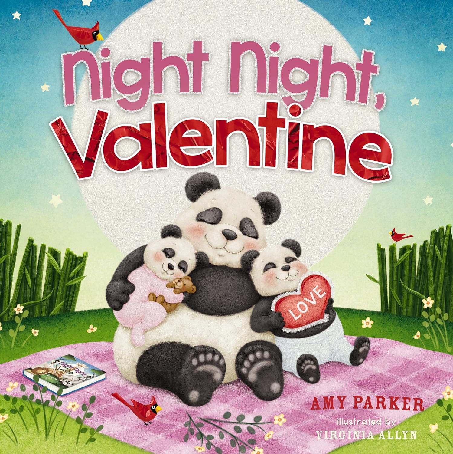 Thomas Nelson: Night Night, Valentine: A Valentine's Day Bedtime Book For Kids (Board Book)-HARPER COLLINS PUBLISHERS-Little Giant Kidz