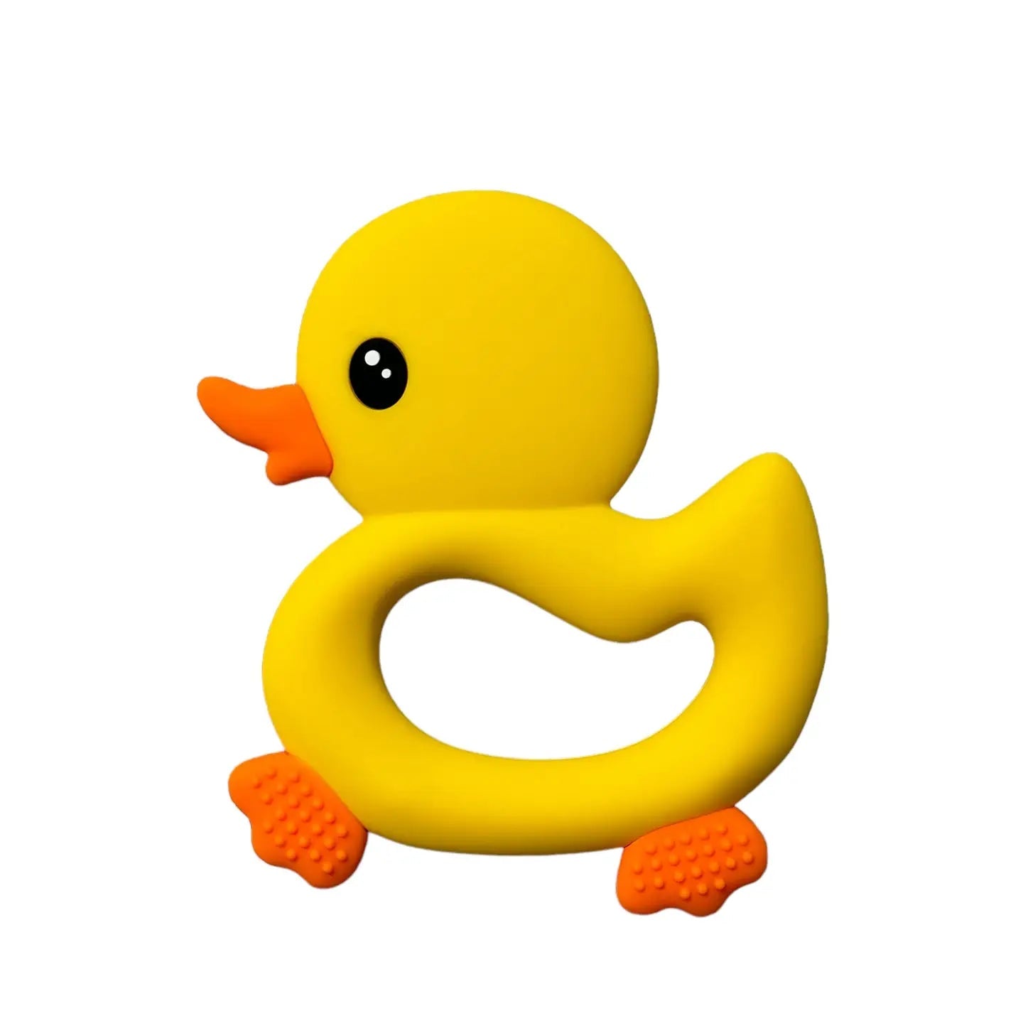 Three Hearts Duck Teether-Three Hearts Modern Teething-Little Giant Kidz