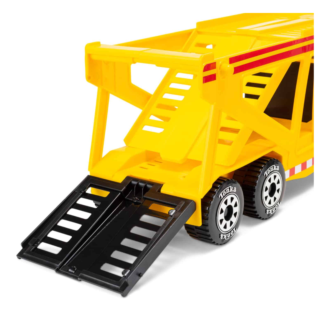 Tonka Steel Classics Car Carrier-SCHYLLING-Little Giant Kidz