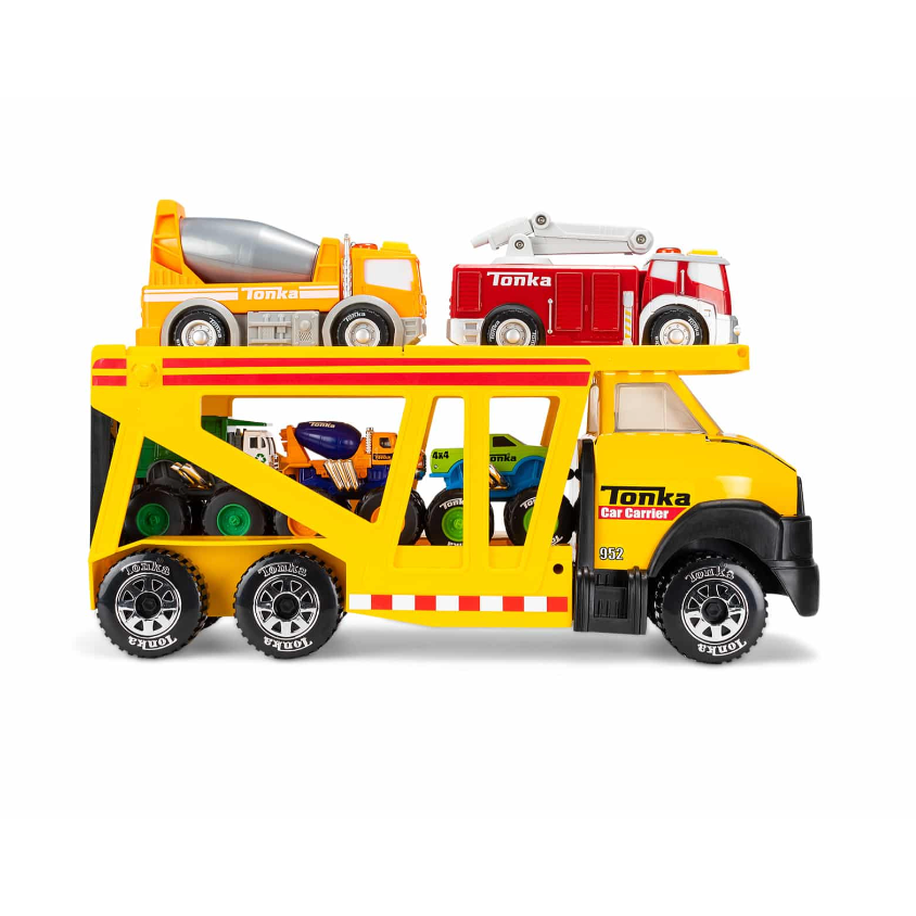 Tonka Steel Classics Car Carrier-SCHYLLING-Little Giant Kidz