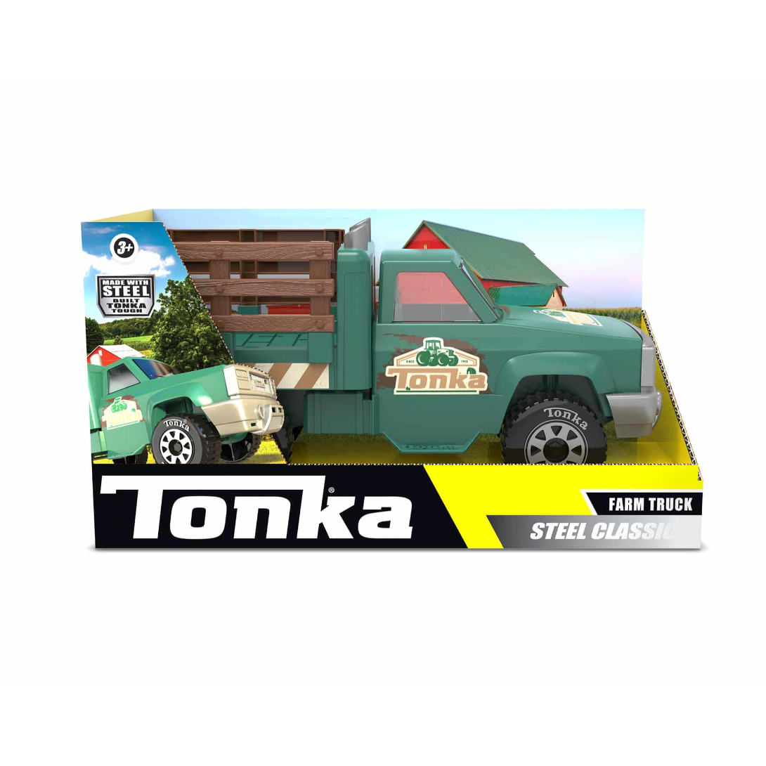 Tonka Steel Classics Farm Truck-SCHYLLING-Little Giant Kidz