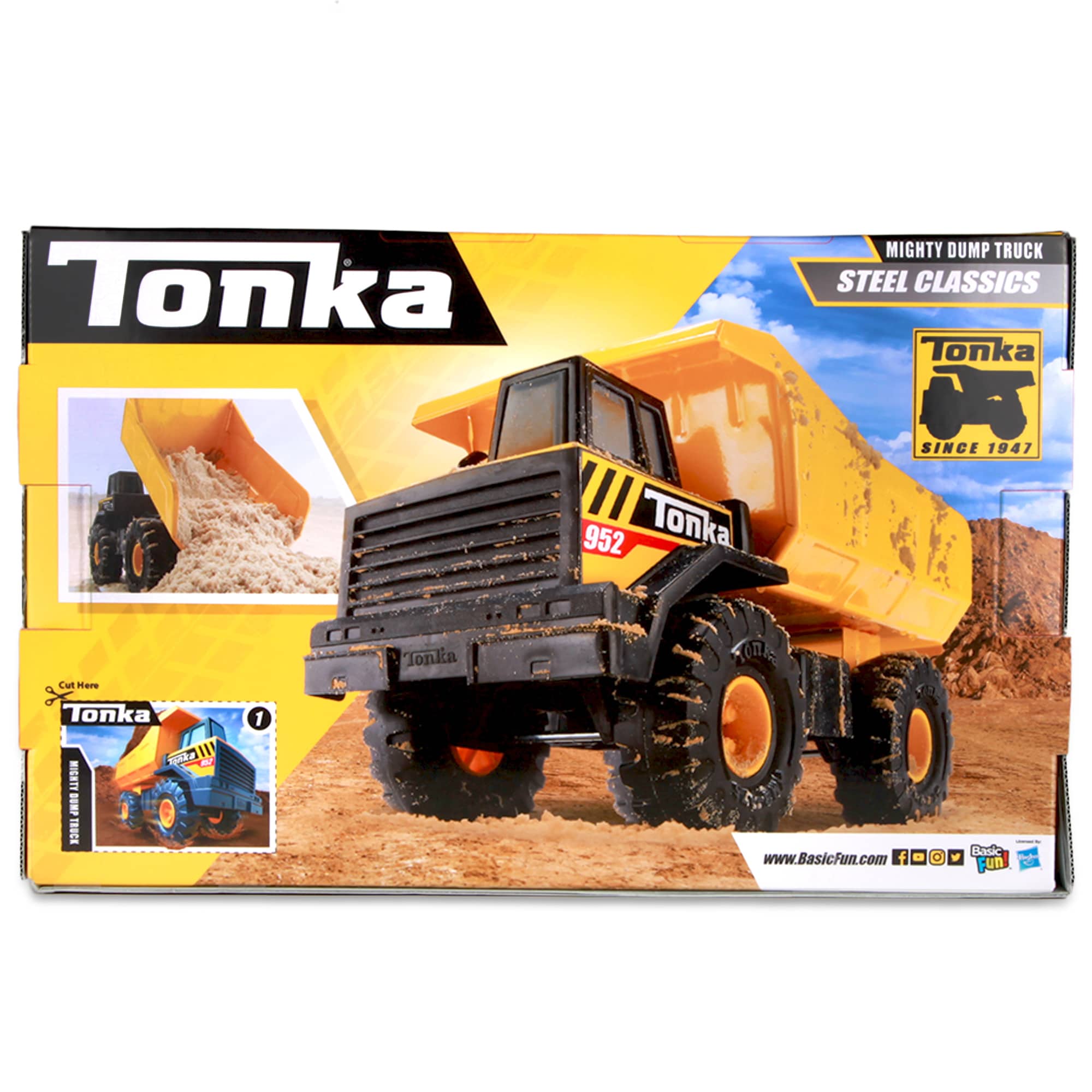 Tonka Steel Classics Mighty Dump Truck - 17"-SCHYLLING-Little Giant Kidz