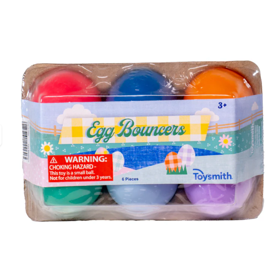 Toysmith Egg Bouncer 6-ct-TOYSMITH-Little Giant Kidz