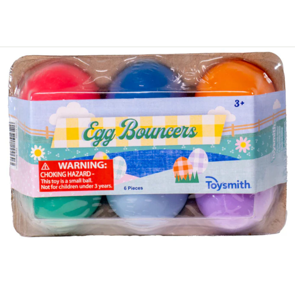 Toysmith Egg Bouncer 6-ct-TOYSMITH-Little Giant Kidz