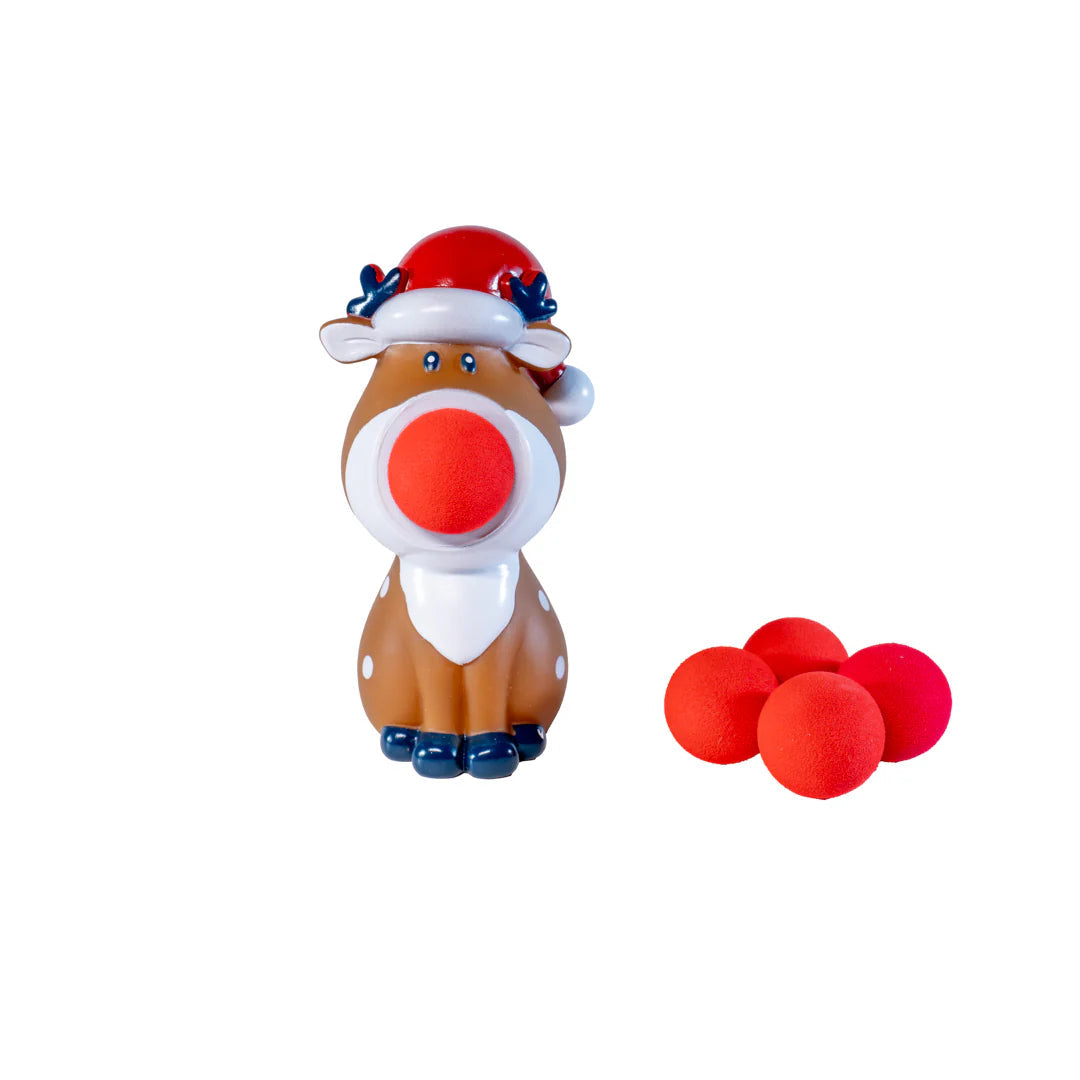 Toysmith Reindeer Ball Popper - Squeeze to Pop!!-TOYSMITH-Little Giant Kidz