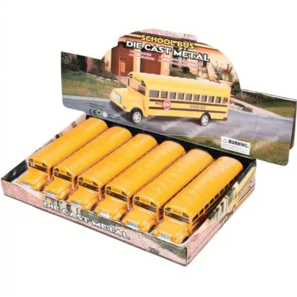 U.S. Toy School Bus with Lights & Sound - 8.5"-U.S. TOY-Little Giant Kidz