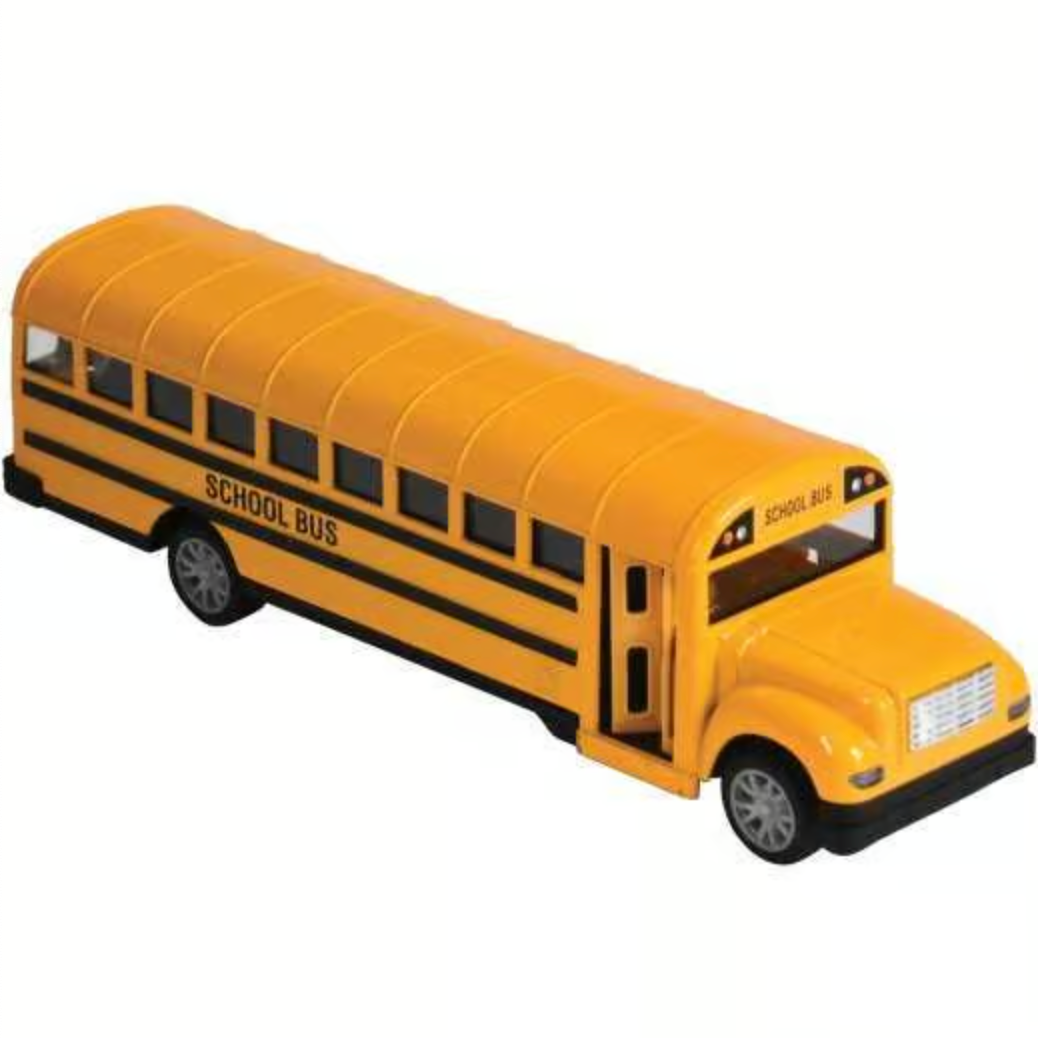 U.S. Toy School Bus with Lights & Sound - 8.5"-U.S. TOY-Little Giant Kidz