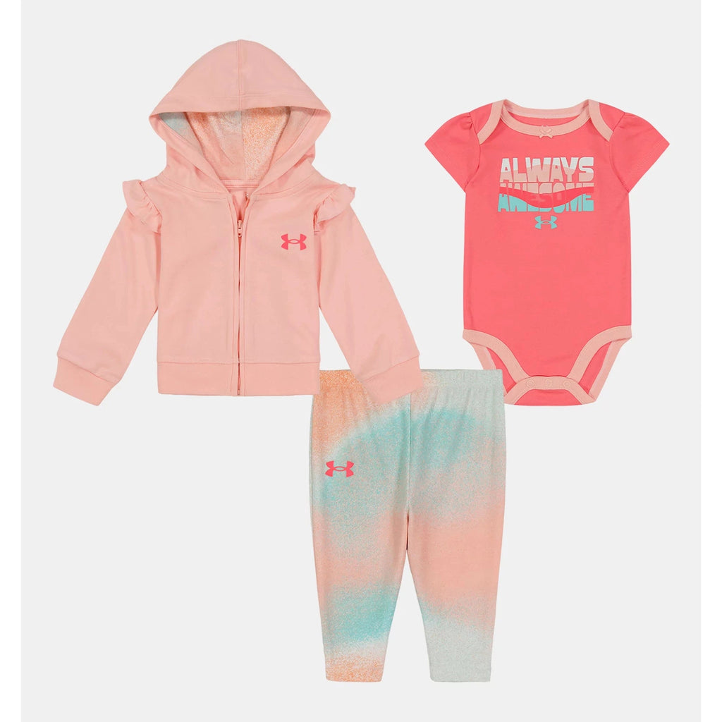 Under Armour Girls' UA Freedom Flag Set - Pink Fizz