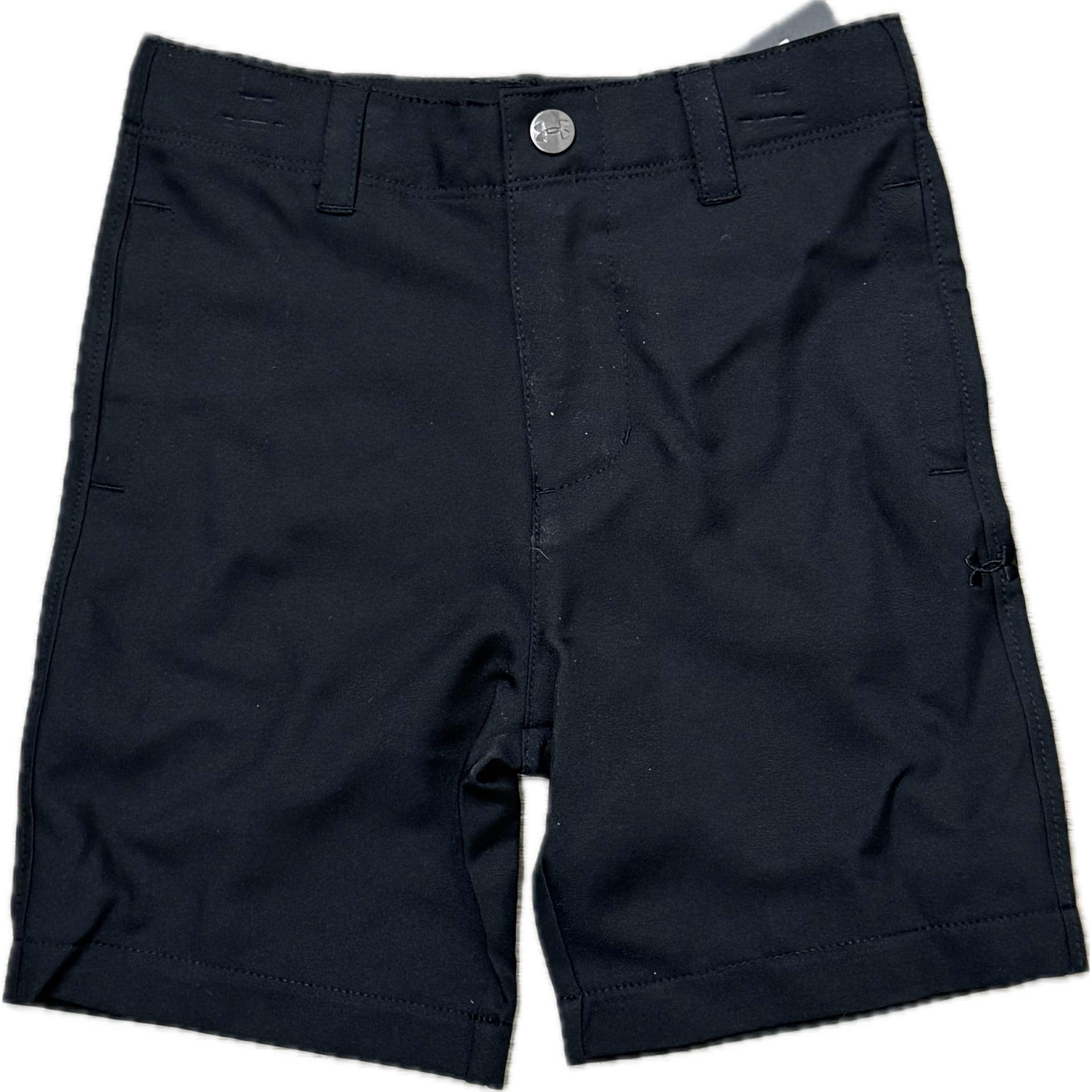 Under Armour Boys' Golf Medal Play Shorts- Black-UNDER ARMOUR-Little Giant Kidz