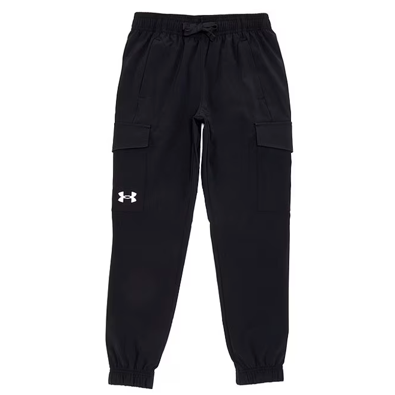 Under Armour Boys' UA Cargo Pennant Pant - Black-UNDER ARMOUR-Little Giant Kidz