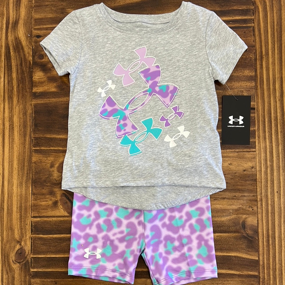 Toddler girl outlet under armour shorts