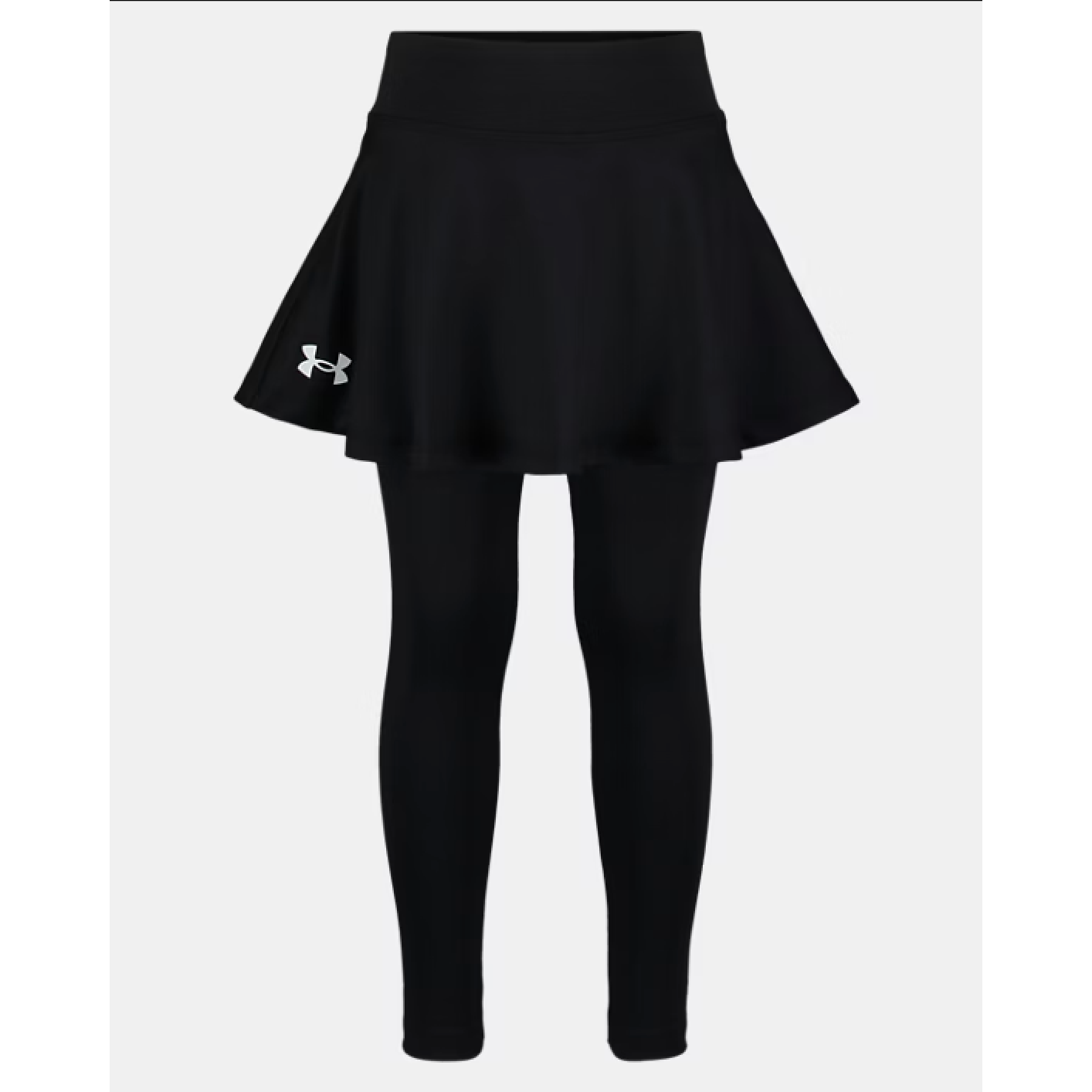 Under Armour Girl UA Skirted Legging - Black-UNDER ARMOUR-Little Giant Kidz