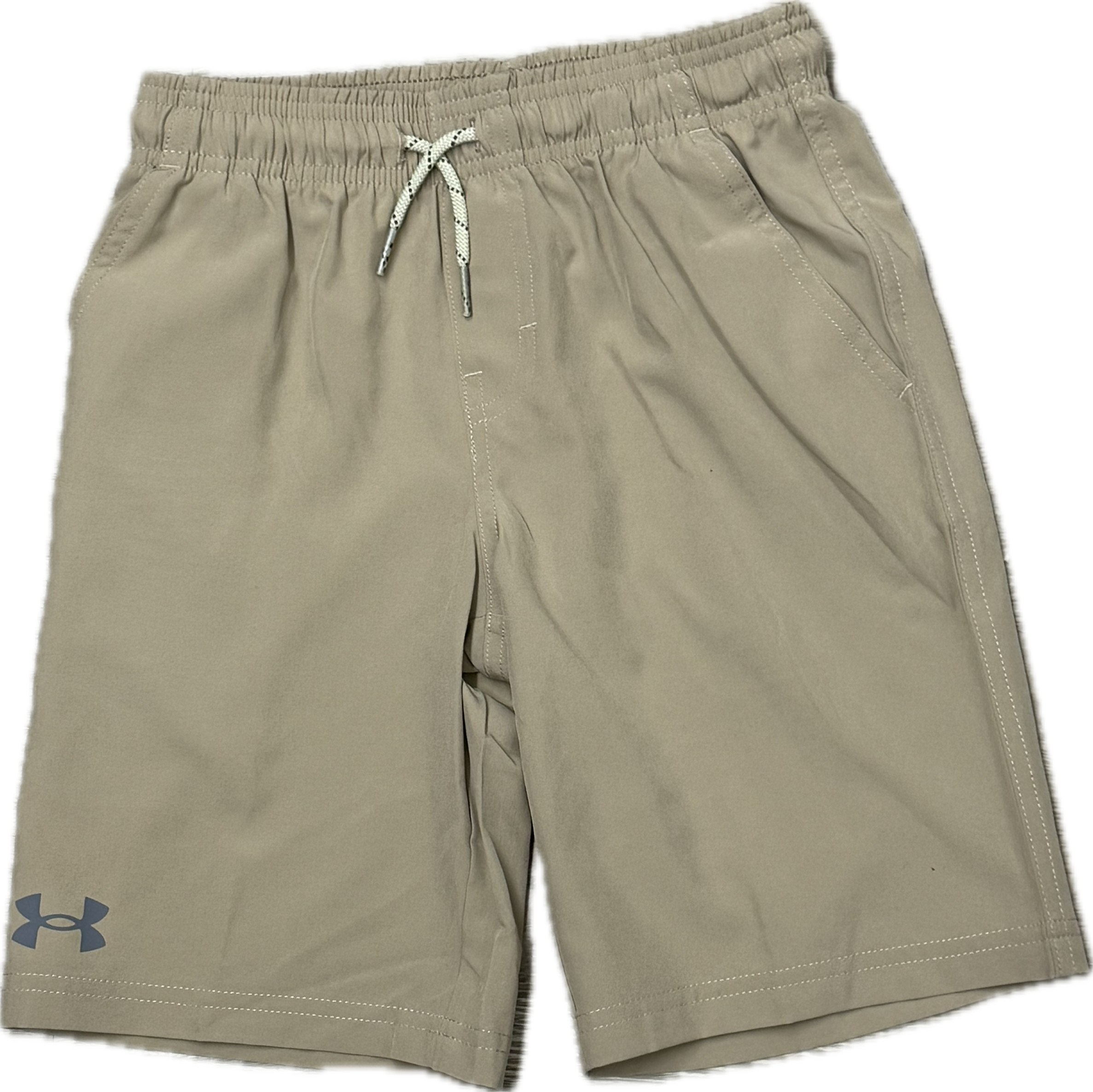 Under Armour Youth Boys' OD Stretch Shorts- City Khaki-UNDER ARMOUR-Little Giant Kidz