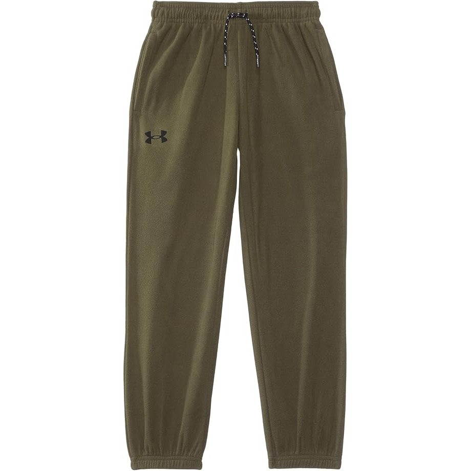 Under Armour Youth Boys' UA Fleece Hundo Jogger - Marine OD Green-UNDER ARMOUR-Little Giant Kidz